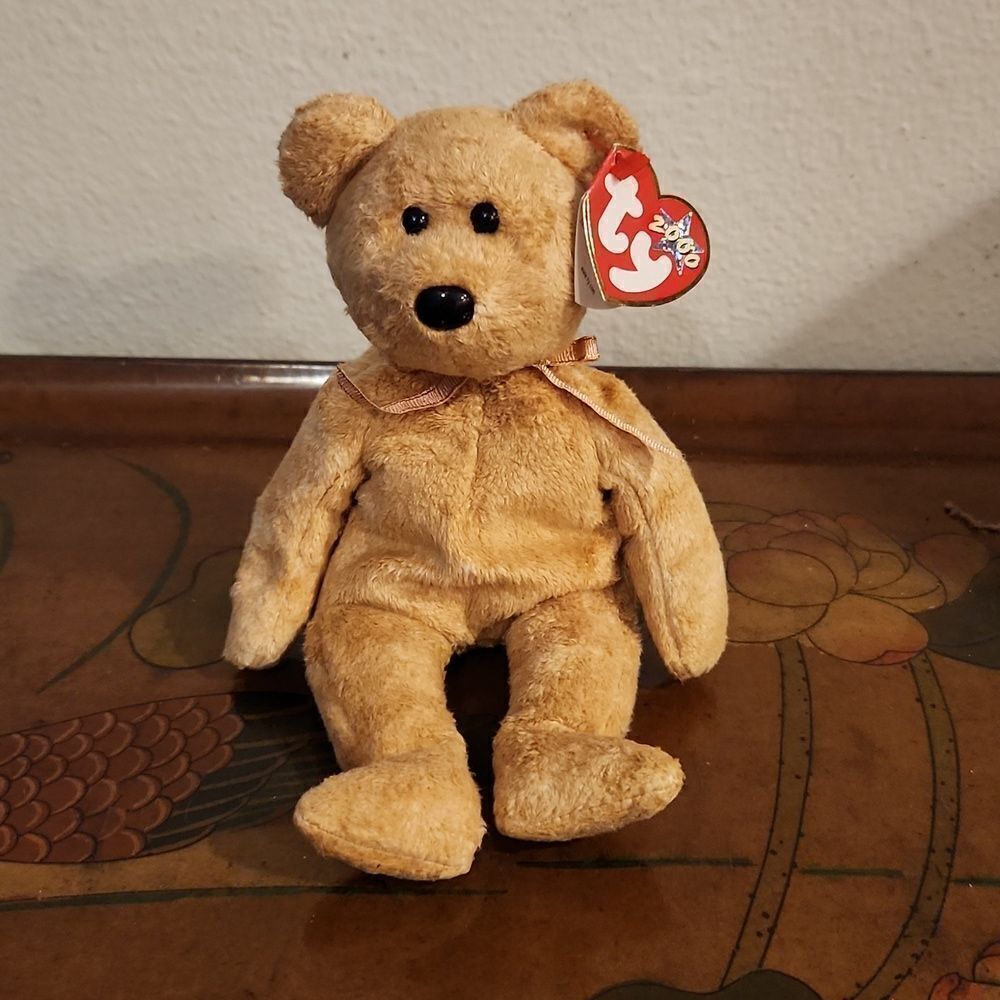 Ty Beanie Baby Cashew 2000 Plush